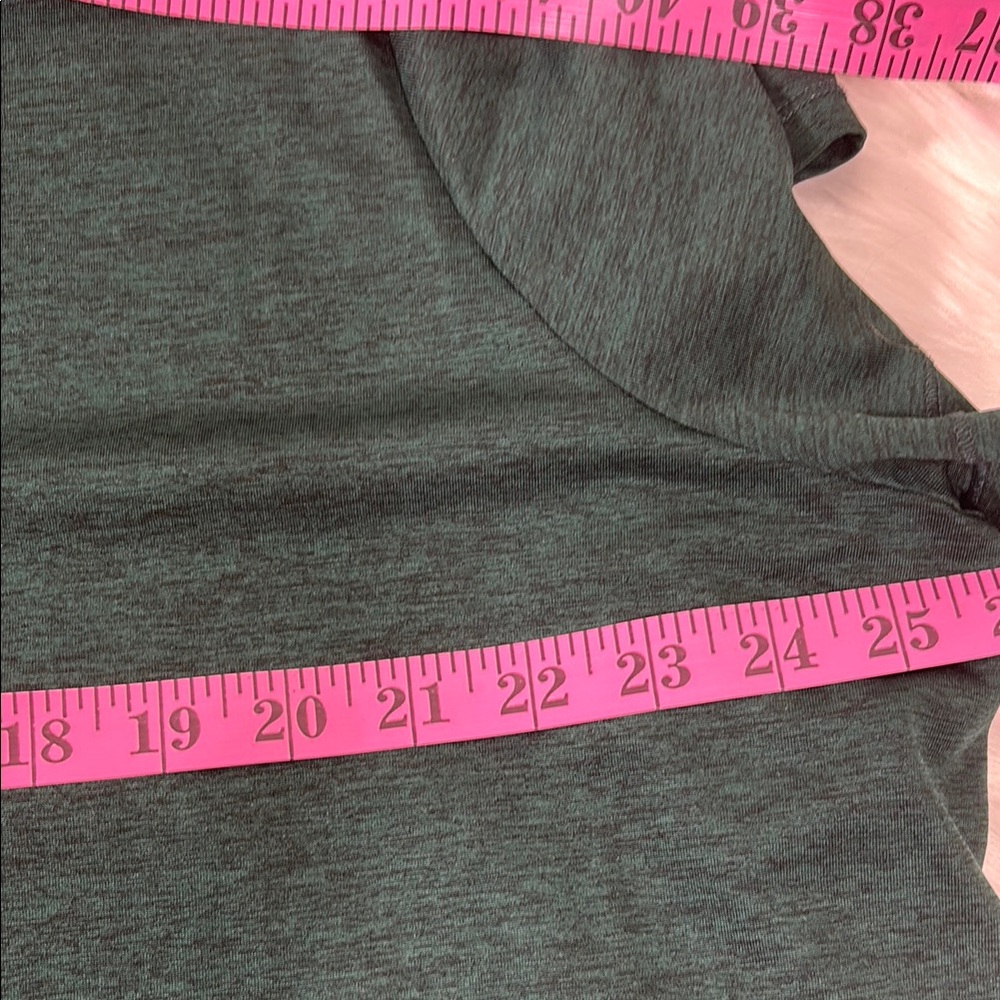 Xepsio Dark Green V-Neck Women's top - Picture 4 of 6